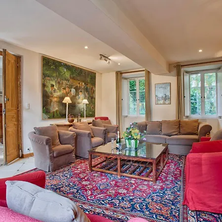 La Haute Barre - Maison Xviiie Jardin - Cheminee Appartement Saint-Barthelemy